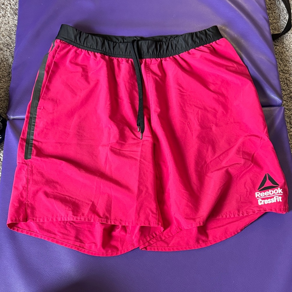 Reebok CrossFit Magenta Training Shorts